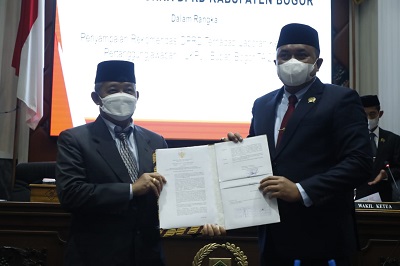 Rekomendasi DPRD Kabupaten Bogor Terhadap LKPJ Bupati Bogor Tahun Anggaran 2021