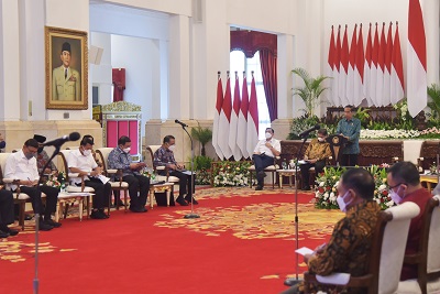 Presiden Jokowi: Strategi Besar di Tengah Situasi Ekonomi Dunia yang Sedang Bergejolak
