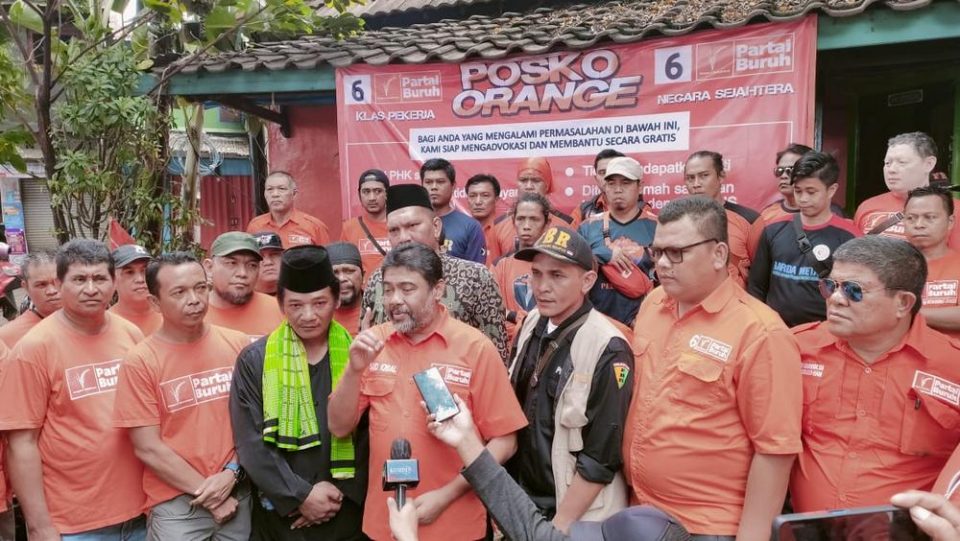 Partai Buruh Dirikan Posko Orange, Untuk Mendekati Masyarakat