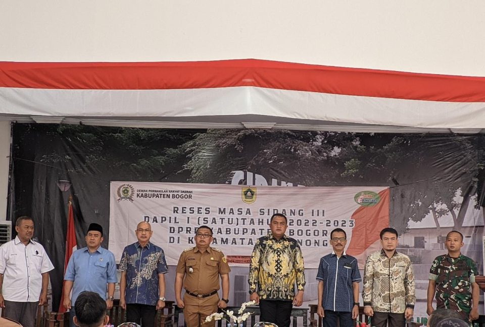 Ketua DPRD Kabupaten Bogor Rudy Susmanto, Reses Masa Sidang III Tahun 2023 Fokus Pendidikan dan Kesehatan