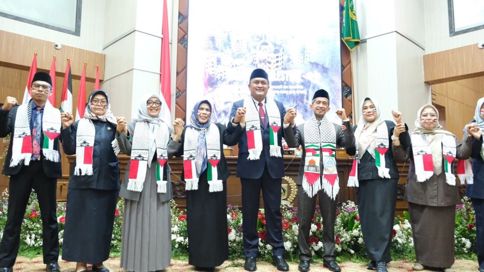 Melalui Rapat Paripurna, Ketua DPRD Rudy Susmanto Tegaskan Bogor Dukung Palestina Merdeka