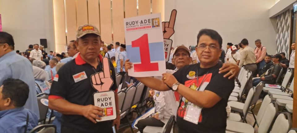 Rudy Susmanto Resmi Mendapat Nomor Urut 1 Dalam Pemilihan Bupati Bogor 2024