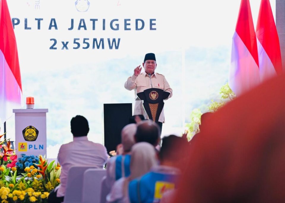 Presiden Prabowo Resmikan 37 Proyek Ketenagalistrikan Nasional di Sumedang, Jawa Barat