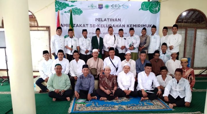 LAZISNU-PRNU Kemirimuka, Adakan Pelatihan Amil Zakat